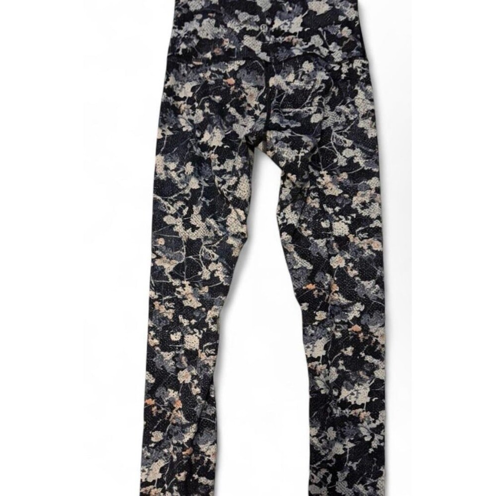 Lululemon Wunder Under Hi-Rise Tight Leggings 28" Spring Bloom Multi Size 6